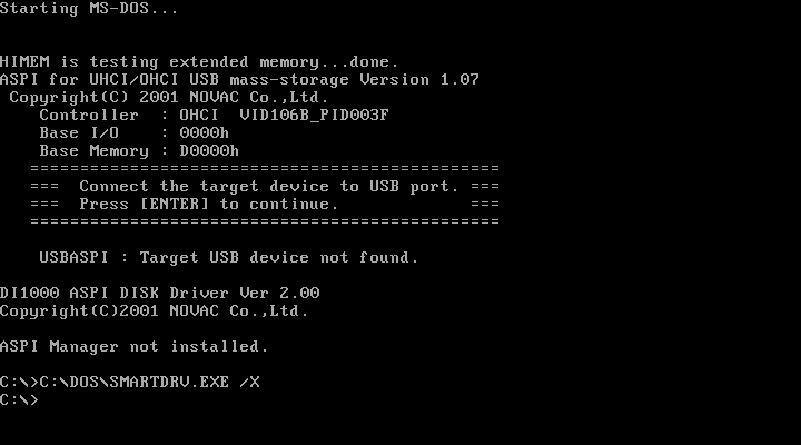DOS Days USB Support