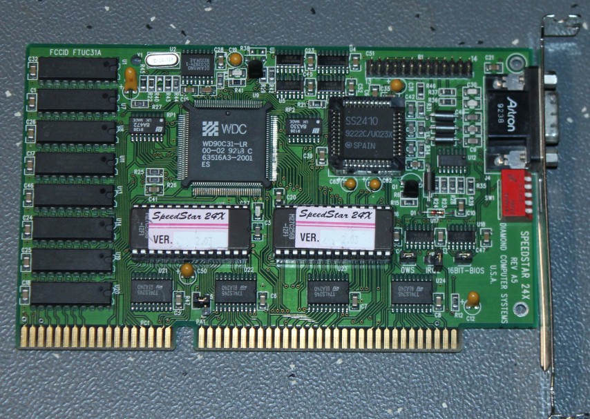 DOS Days - Diamond SpeedSTAR 24X (1992)