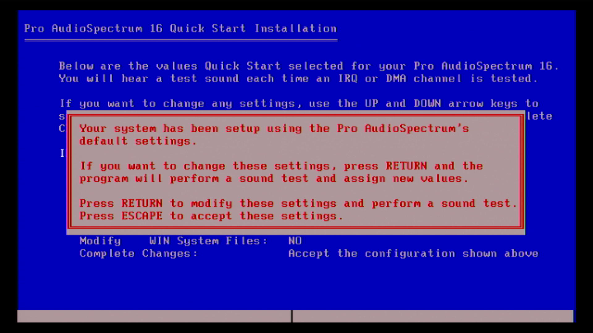 Spectrum 16 DOS Days - Retro Review: Pro Audio Spectrum 16 - Part 2