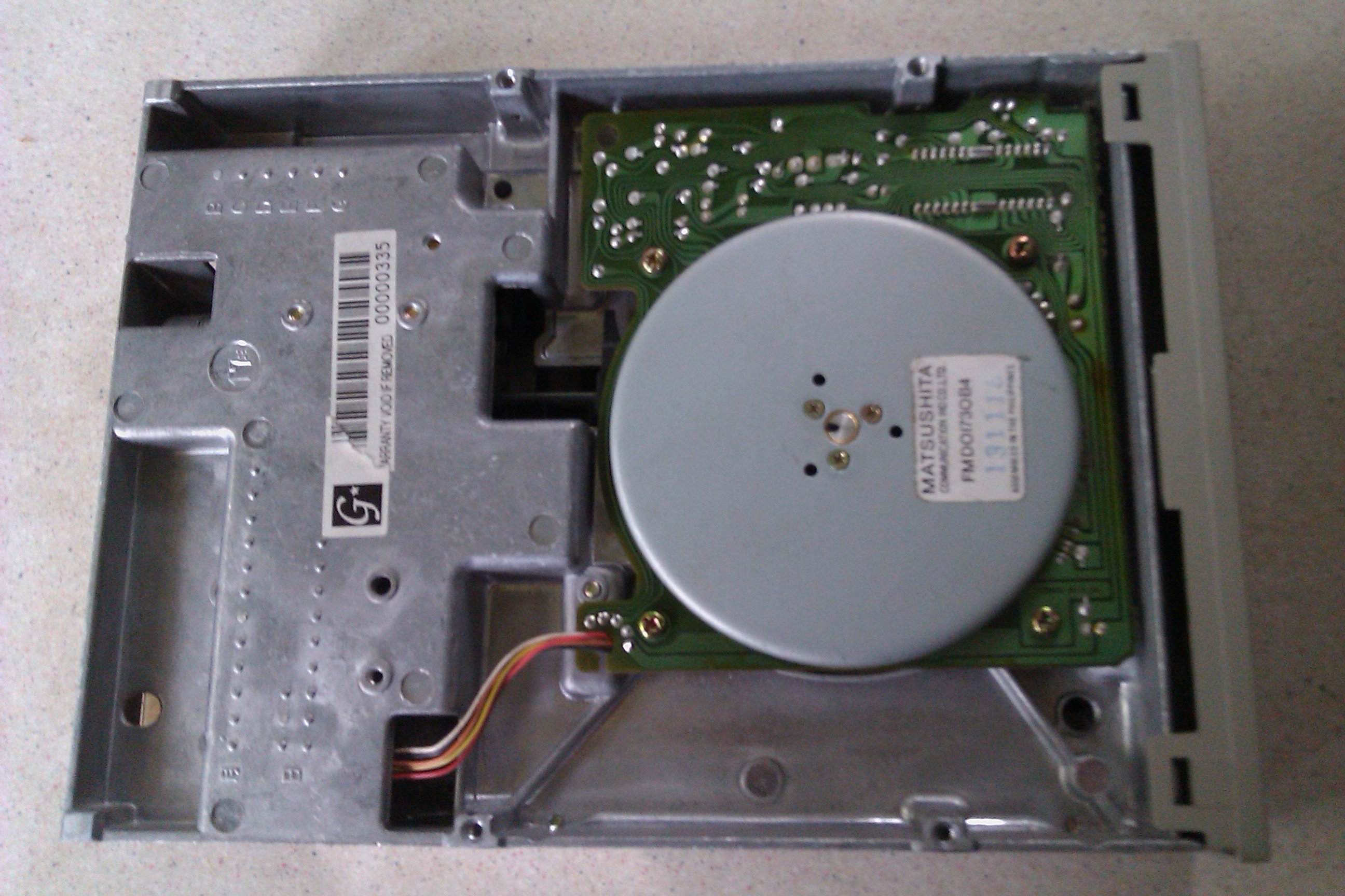 thumbnail image 2 of Alps 1.44MB Internal Floppy Disk Drive – 3.5" FDD, New, 3-Year Warranty 2 of 3