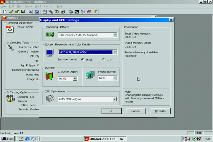 DOS Days - nVidia RIVA 128 Series (1997-1998)