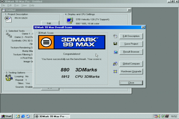 DOS Days - nVidia RIVA 128 Series (1997-1998)