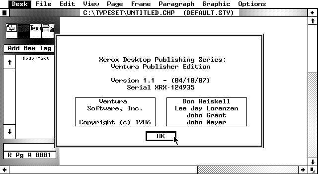 DOS Days - Ventura Publisher